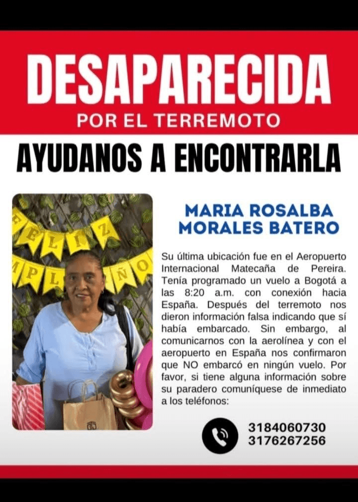 Foto de María Rosalba Morales batero